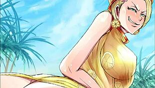 miss valentine from one piece in a steamy anal scene 😈