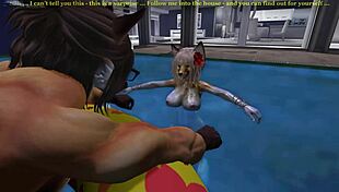 Desired meeting turns into wild furry yiff aftermath