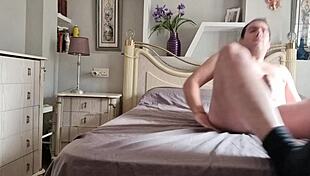 Playing with the massive gay cock