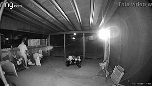 She got caught sucking dick on the back porch, neighbors watching her deepthroat.