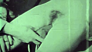 i feel the vintage bdsm ropes binding my hairy pussy in retro bondage