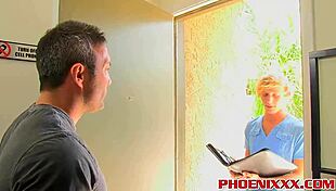 Brock landon pounds blonde twink evan in bedroom