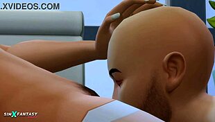 Hot Love - Liberty Lee - Sims 4 Cartoon Bride Married Wedding Cumshot