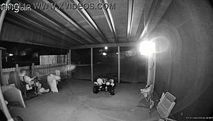 She got caught sucking dick on the back porch, neighbors watching her deepthroat.