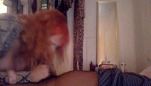 Transsexual Enjoys Big Black Cock In Oral Play