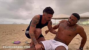 Deep Play With African Hunk