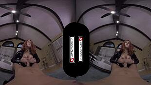 Black widow rides your cock shaved pussy