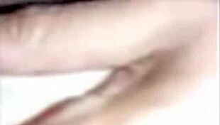 Intensely playing with wife's holes, feeling the passion.