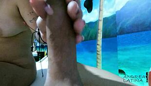 Handjob Gift from Horny Couple