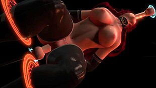 Demon girl gets in a gangband trap with magic dicks - 3d porn