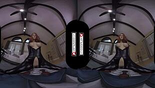 Black widow rides your cock shaved pussy