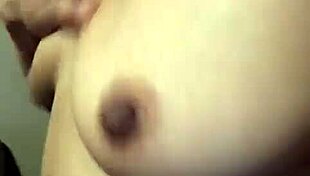 A large buttocks Latina indulging in self pleasure