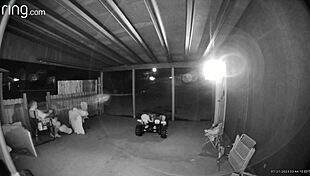 She got caught sucking dick on the back porch, neighbors watching her deepthroat.