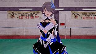 Honkai impact rita gets intense riding and doggystyle training from durandal with blowjobs and creampies