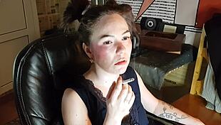 step daughter who enjoys smoking cigarettes a lot