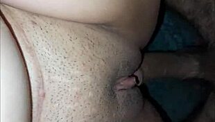 playing with the latina lesbian's pussy and making her cum