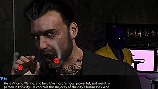 Shaved babe with big tits and ass plays in group blowjob session.