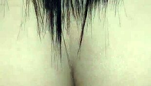 cowgirl with long hair and big ass rides dick to creampie