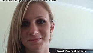 Perky Blonde Blows Voyeur Classmate In Outdoor Reality