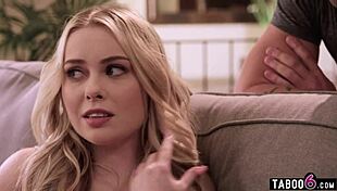 Stepcousin Makes 18yo Blonde Teen Haley Spades Jealous Fucking Bestie