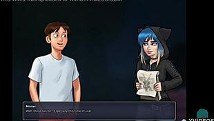 Sexy teen superhero roleplays with milf