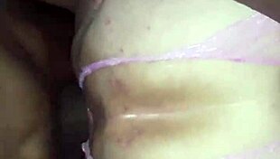 Kingblack eats married slut's pussy and sends her to cuckold with torn panties