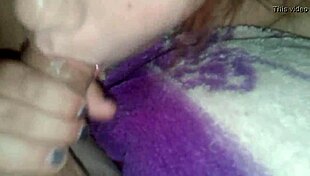 the scene builds to a climax where he cums in her mouth, filling it with hot load