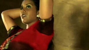 Seductive Indian Ritual With Dancing And Teasing