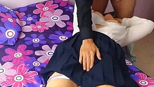 Girlfriend, why are you sucking me off after school like this?