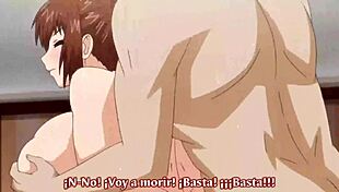 Anal and big ass hentai video set in school