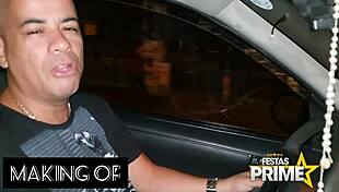 Behind The Scenes: Mirella Mansur's Big Tits And Ass With Monster Cock At Party.