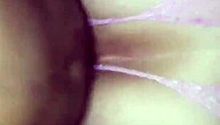 Kingblack eats married slut's pussy and sends her to cuckold with torn panties