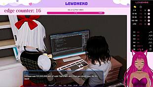 Vtuber Lewdneko Plays Harem Hotel Part 9 with Cute Maids!