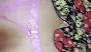 Kingblack eats married slut's pussy and sends her to cuckold with torn panties