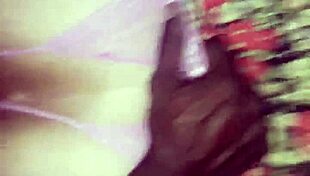 Kingblack eats married slut's pussy and sends her to cuckold with torn panties