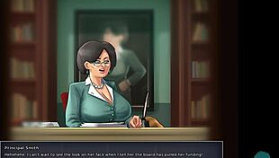 Sexy teen superhero roleplays with milf