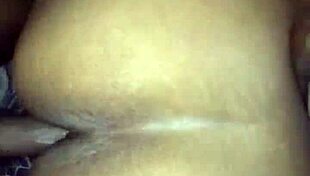 big ass ebony taking dick doggystyle at home