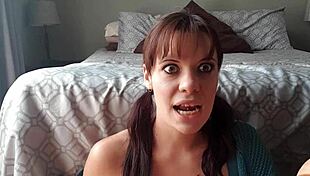 Upside down dildo gag deepthroat, choking and rough fucking her petite body!