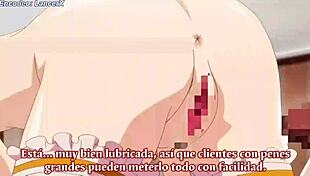 Anal and big ass hentai video set in school