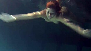 Big Tits Bounce Underwater In Pool