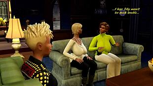 sims 4 lady next door neighbor story