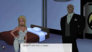 redhead babe leads her slaves in dc comics part 85