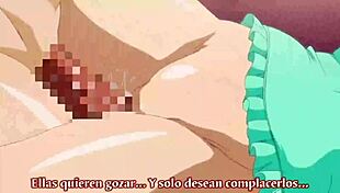 Anal and big ass hentai video set in school