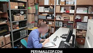 Latina Shoplifter Aryana Amatista Chooses Hard Dick Over Jail Time In Pervmallcop Sex Scene