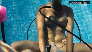 Underwater hardcore sex with Polina Rucheyok