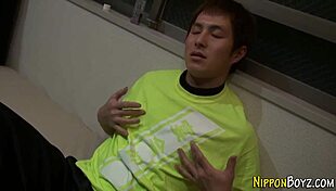 Gay Japanese Dude Uses Toys