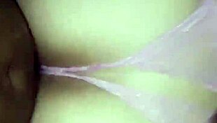 Kingblack eats married slut's pussy and sends her to cuckold with torn panties