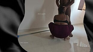 tamil maid sreelatha sucking owner's dick while wife is away?