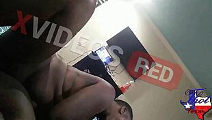 Ebony Milf's Perfect Bubble Butt Teases in Seductive Display