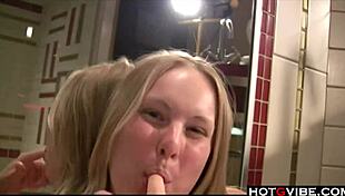 juicy blondie fingers her pussy solo for you